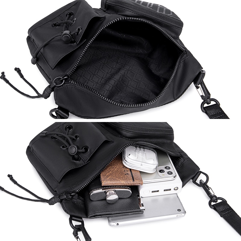 K00535 Tas Selempang Arctic Hunter Sling Messenger Bag Pria Ringan