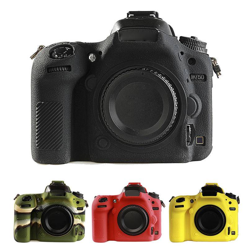 Untuk Nikon D500 D750 D800 D810 D850 Soft Silicone Rubber Case Kulit Kamera