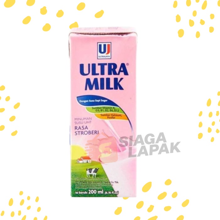 Susu Ultra Milk UHT All Varian 200ml