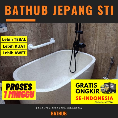 Tubb Bathtub Kamar Mandi Dewasa - Betap Mandi - Bathup Teraso Marmer