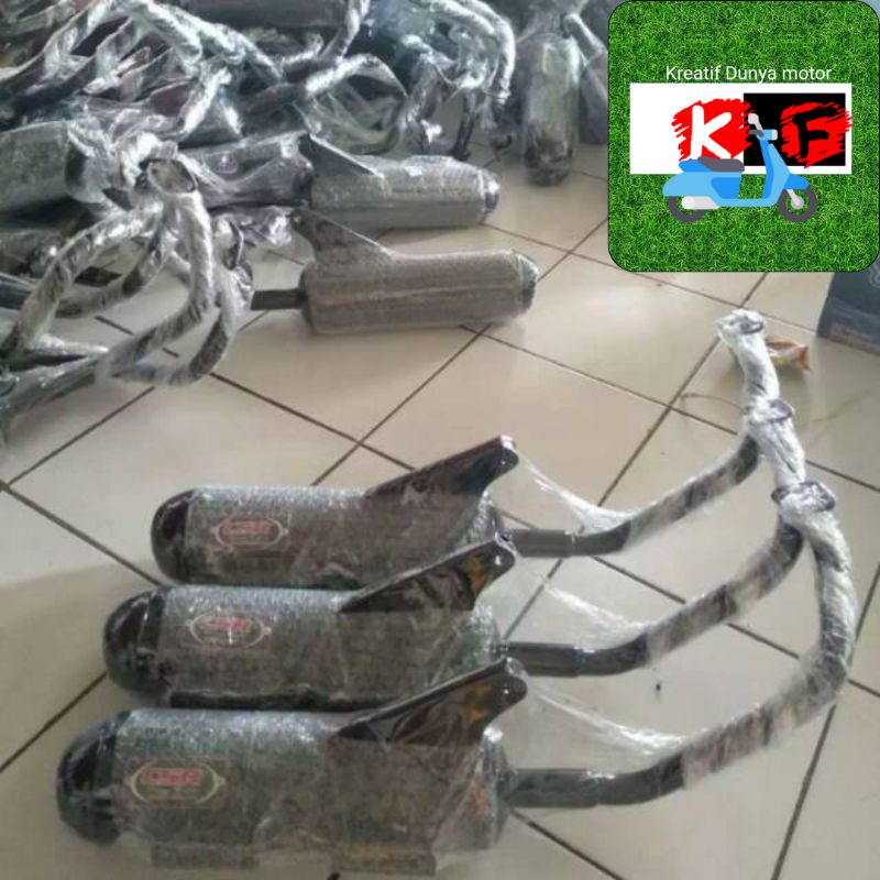 knalpot racing bobokkan adem Honda beat fi injeksi 2012-2019 knalpot beat.