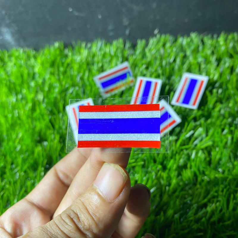 Sticker bendera thailand mini cuting sticker 1pcs