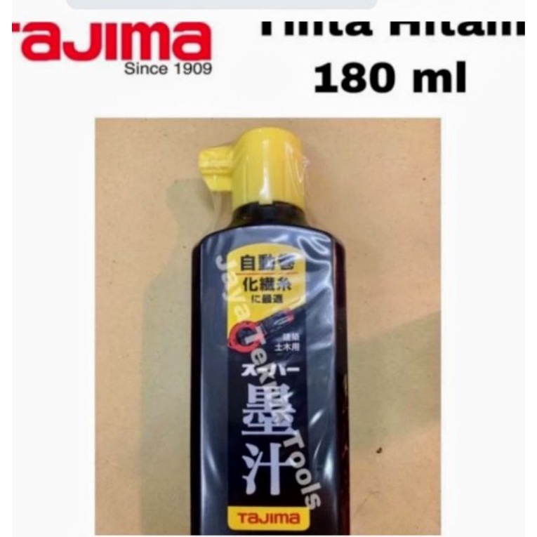 

tinta sipatan hitam TAJIMA 180mm