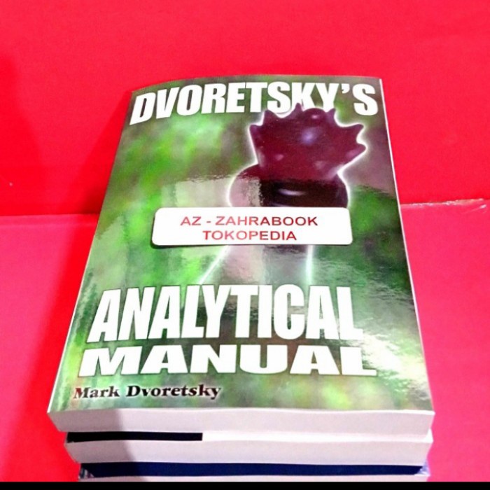 Buku Catur Analytical Manual Mark Dvoretsky