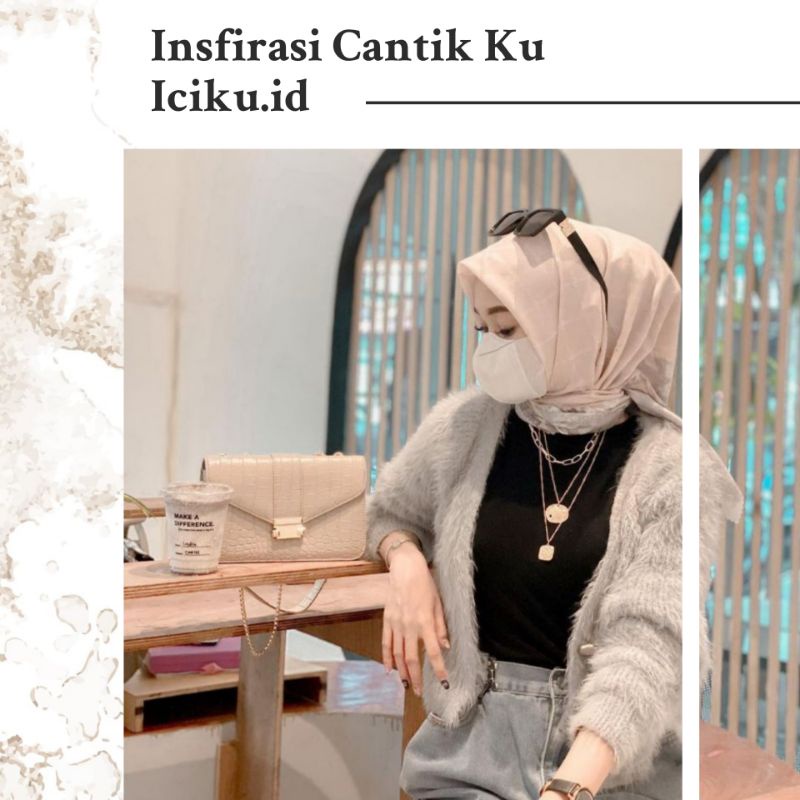 Kalung Wanita Rantai Anti Karat Style Korea Aksesoris Cewek Kekinian