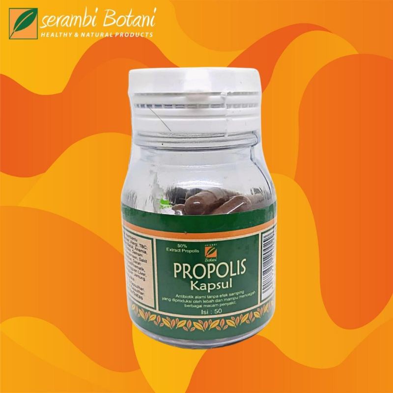 Kapsul Propolis - Antibiotik Alami Serambi Botani