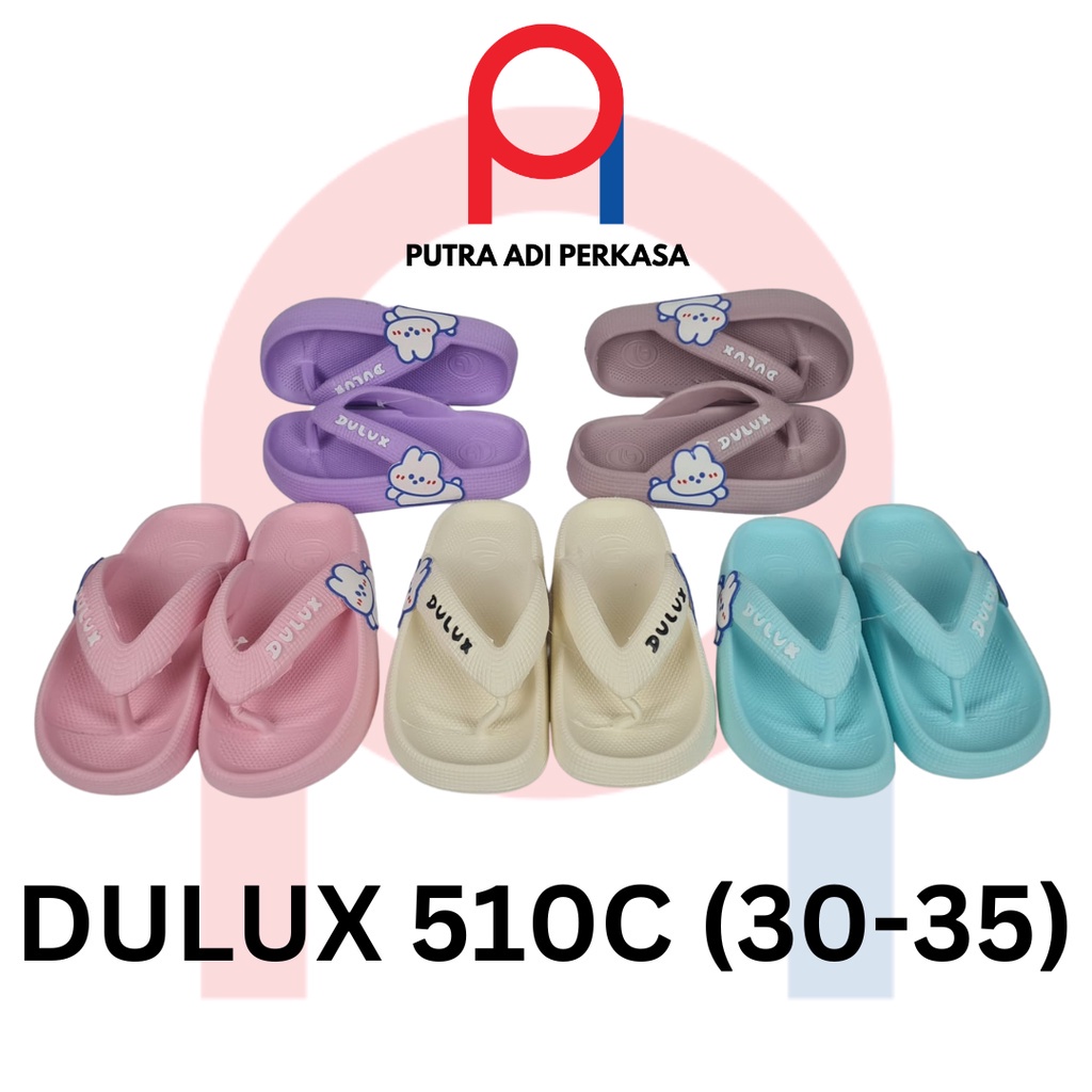 Sandal jepit anak perempuan Model Cute Bunny NEW DULUX 510C