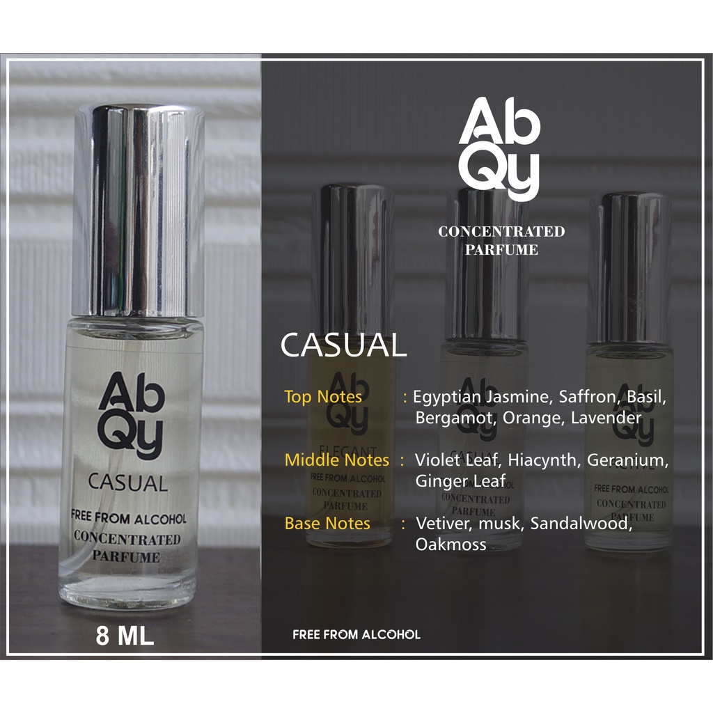 Concetrated Parfum Non Alcohol By ABQY