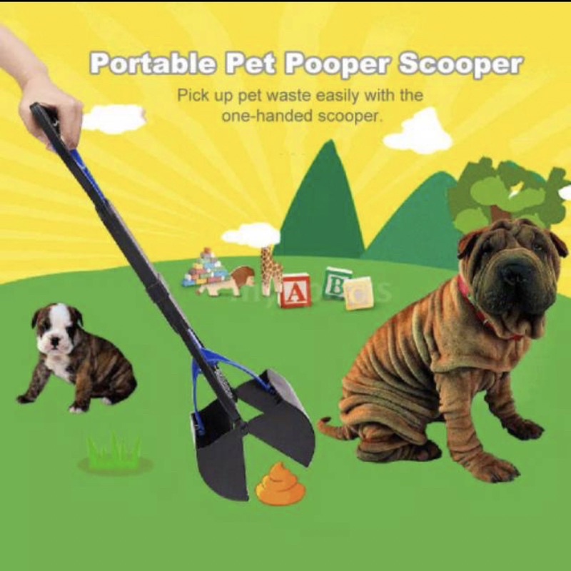 Poop Cleaner 60cm / Alat Angkat Kotoran Hewan / Pet Poop Cleaner