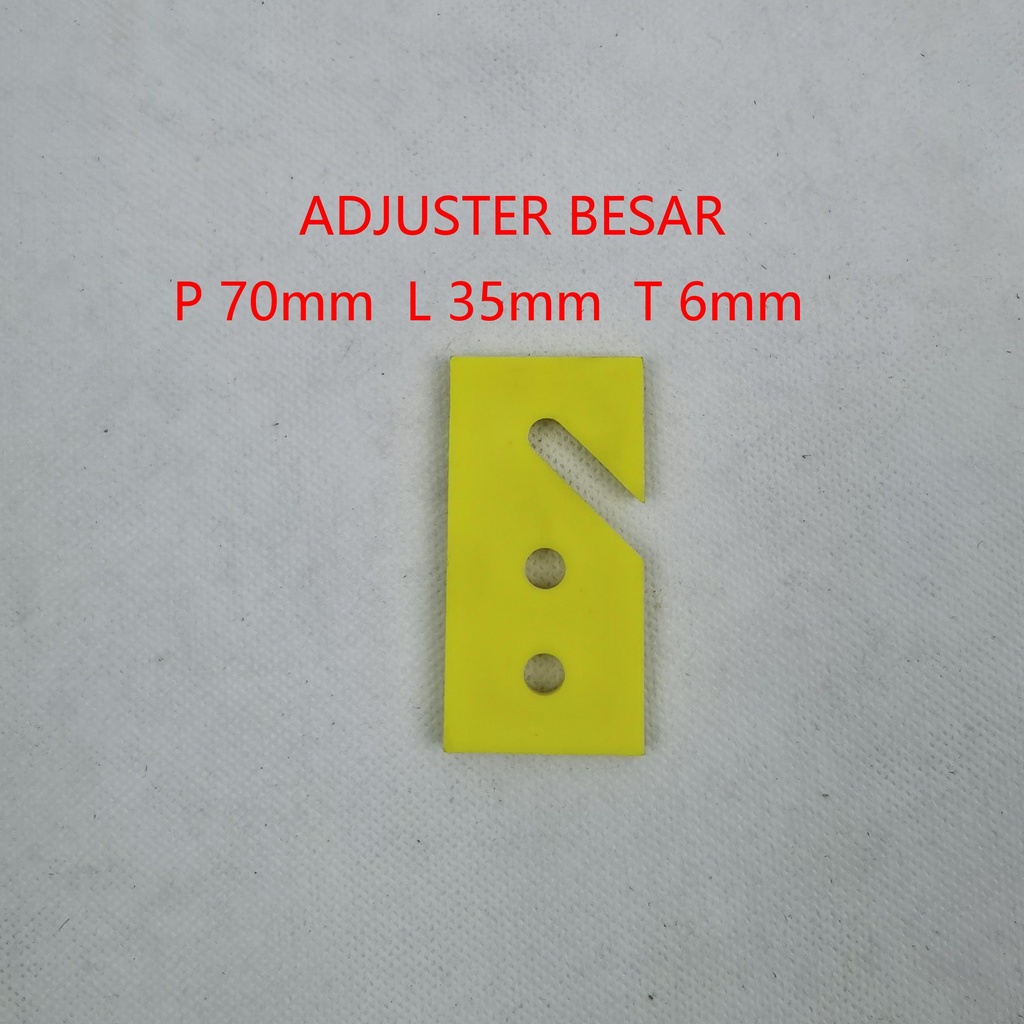 adjuster besar adjuster kecil pengikat tali adjuster plate ternak kadang ayam