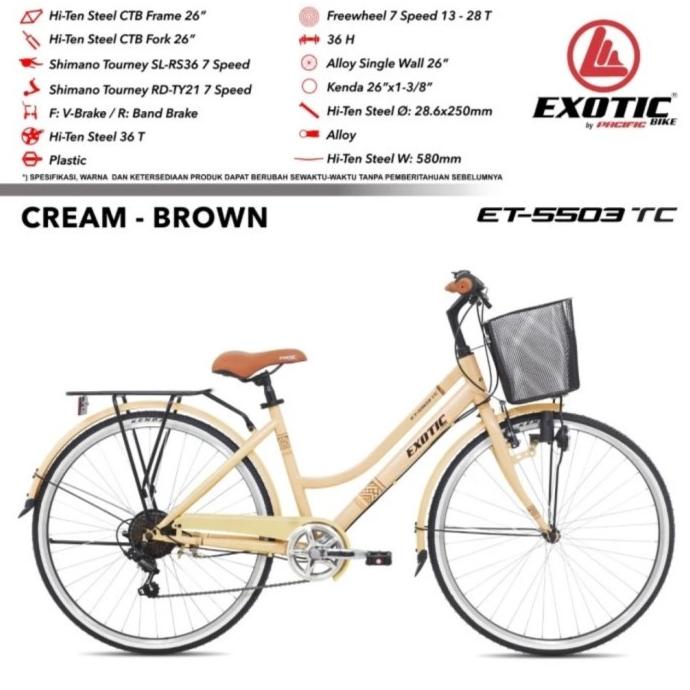 Sepeda Mini Exotic 26" Ctb Steel Et 5503 #Original