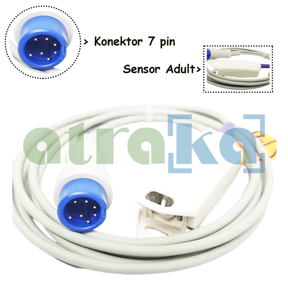 Direct SPO2 Mindray 7 Pin Adult / SPO2 Umec10