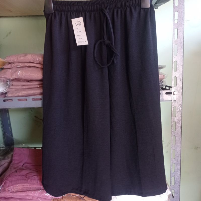 YES Celana Kulot Pendek Crinkle Airflow 7/8 Allsize Fit to XL