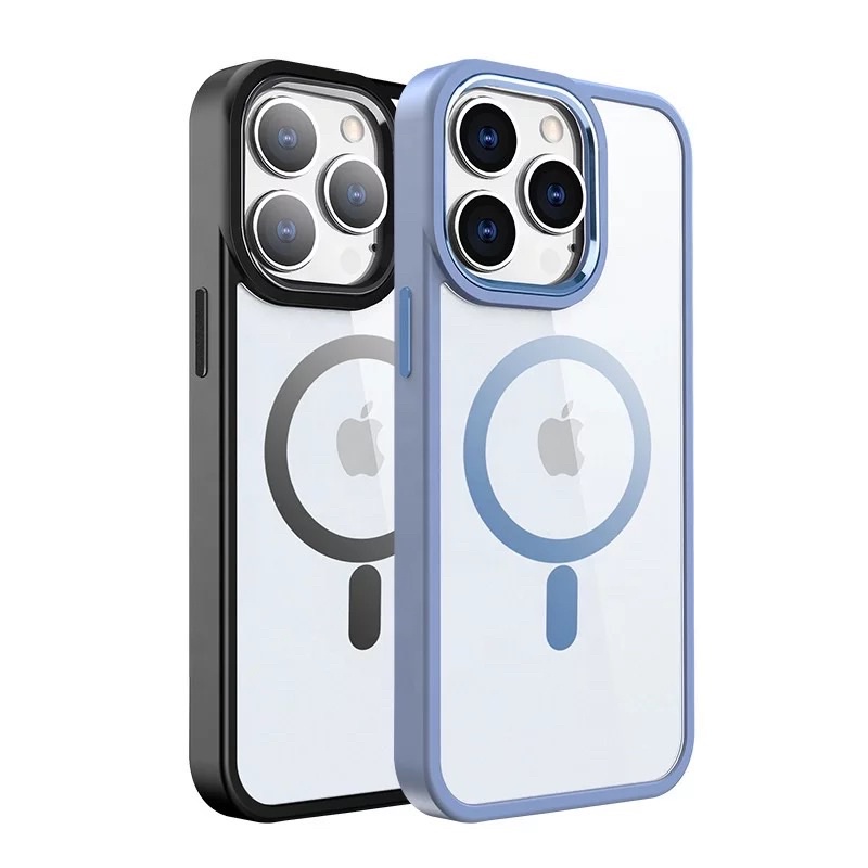 Metallic Magsafe - Fullcover Softcase for iPhone 11 11PRO 11PROMAX 12 13 MINI PRO PROMAX XR XSMAX