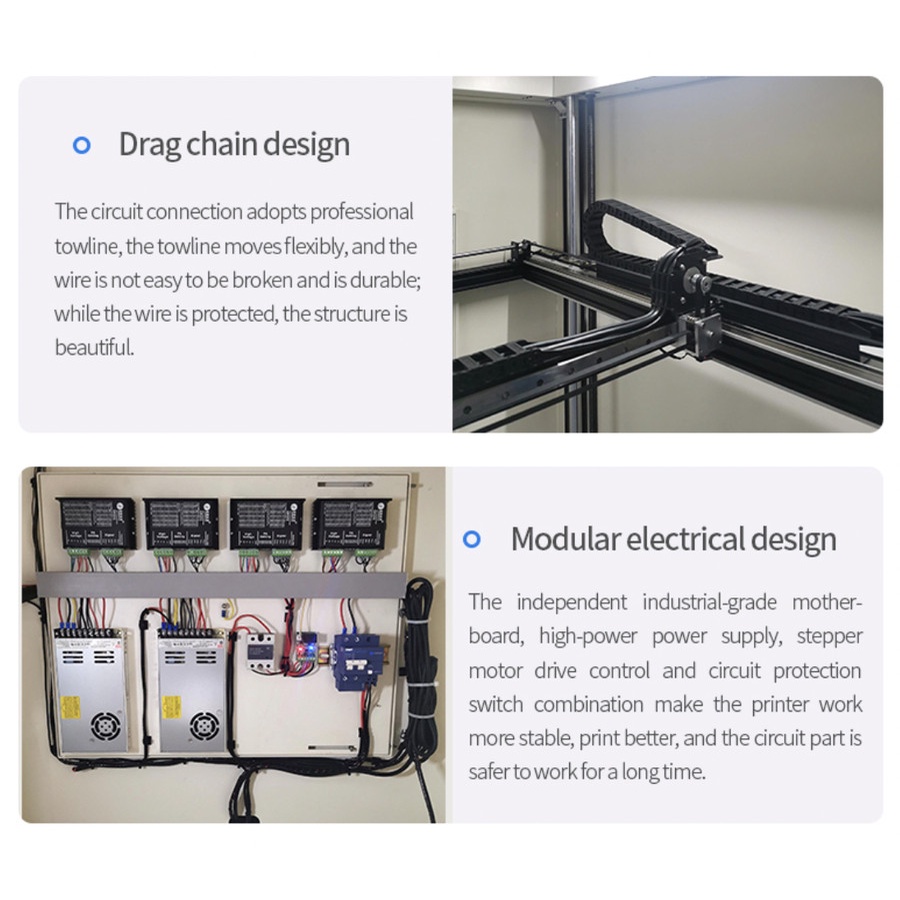 Creality CR 1000 Pro Industrial Grade 3D Printer Full Metal Enclosure