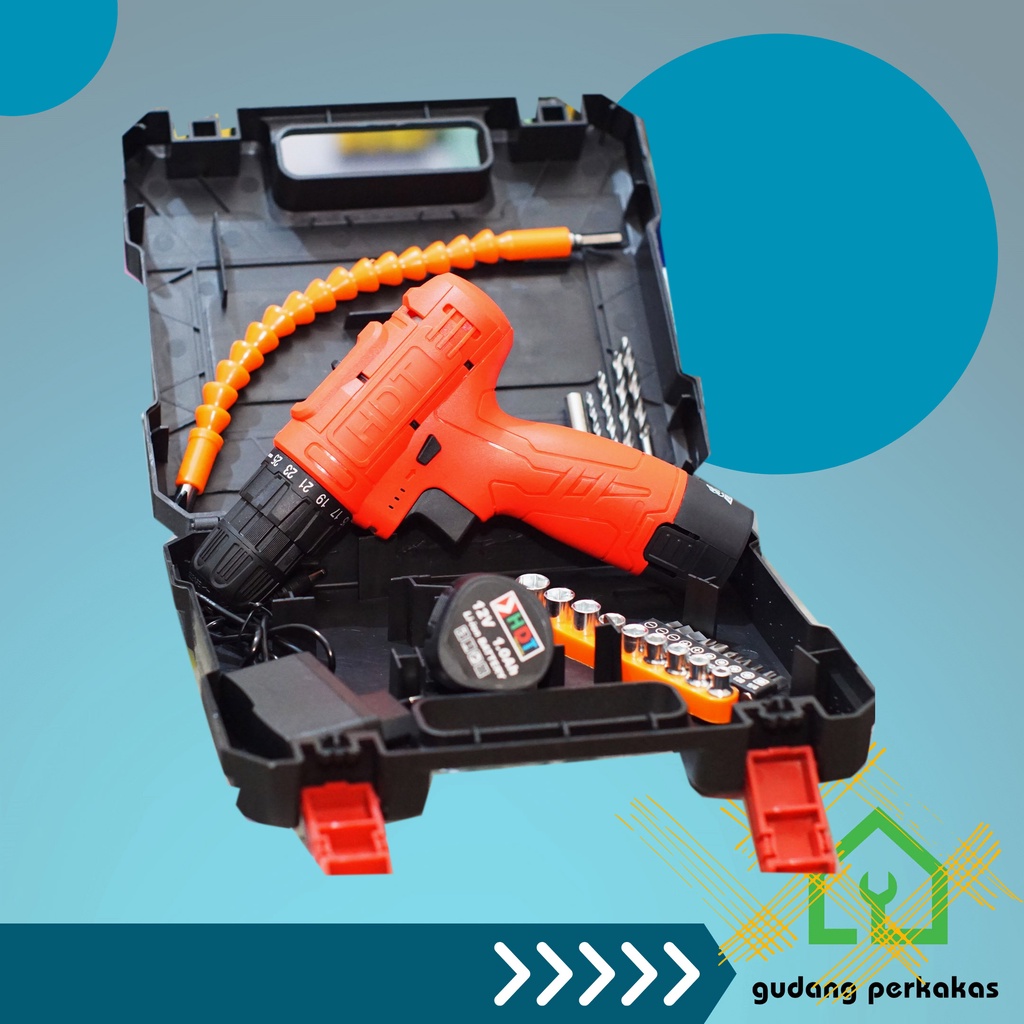 bor cordless 12v doble batre HDT