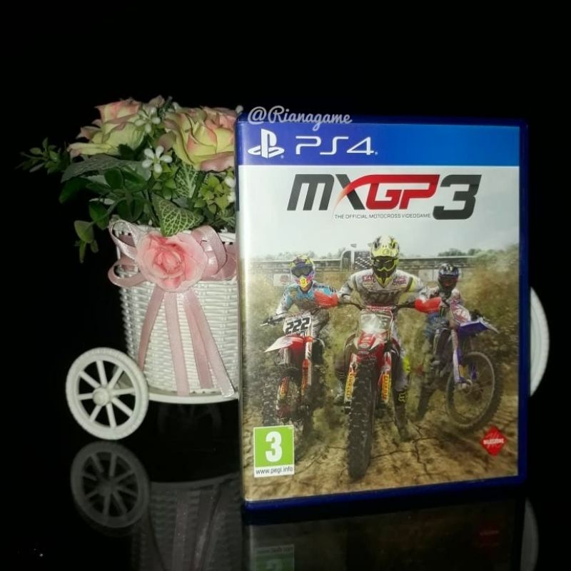 BD Kaset PS4 PS5 MXGP 3 MX GP 3 Motocross 3 Game CD PS 4 5 Original Playstation Bekas Second Mulus