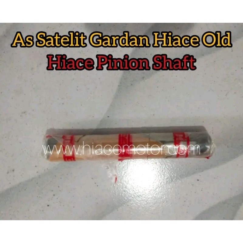 As Satelit Gardan Hiace Old