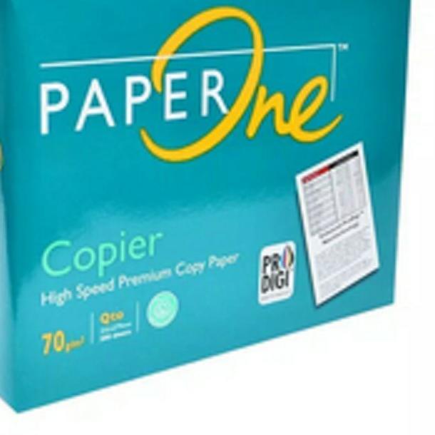 

»»» PAPER ONE KERTAS HVS 70GR A4 F4 KUARTO/ KERTAS FOTOCOPY / KERTAS PRINT / 70 A4 / 70 FOLIO / QTO