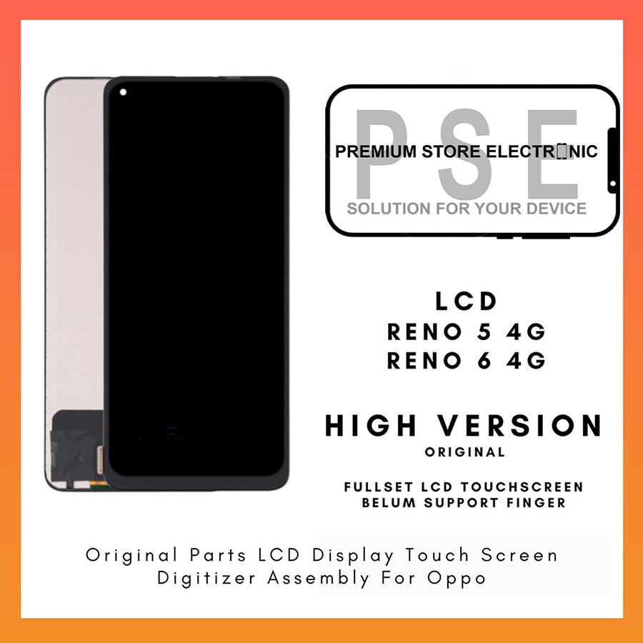 LCD Oppo Reno 5 4G / LCD Oppo Reno 6 4G ORIGINAL Touchscreen - Parts Kompatible Produk Oppo