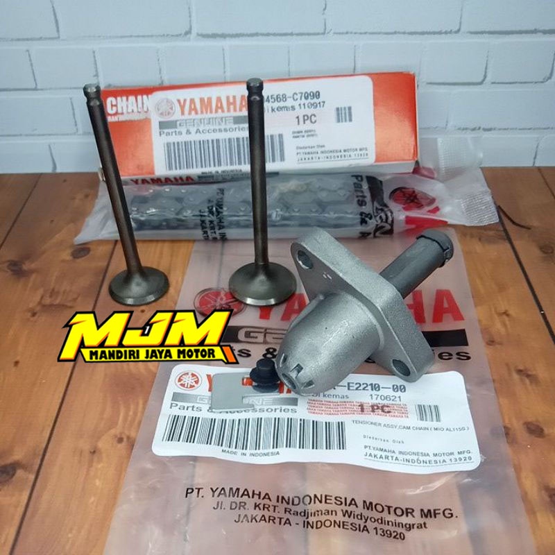 PAKETAN RANTAI KETENG - TONJOKAN - PAYUNG KLEP MOTOR YAMAHA VEGA ZR RANTAI KETENG VEGA ZR TONJOKAN R