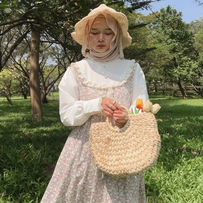 ELODIE DRESS COTTAGECORE DRESS HIMEKA VINTAGE