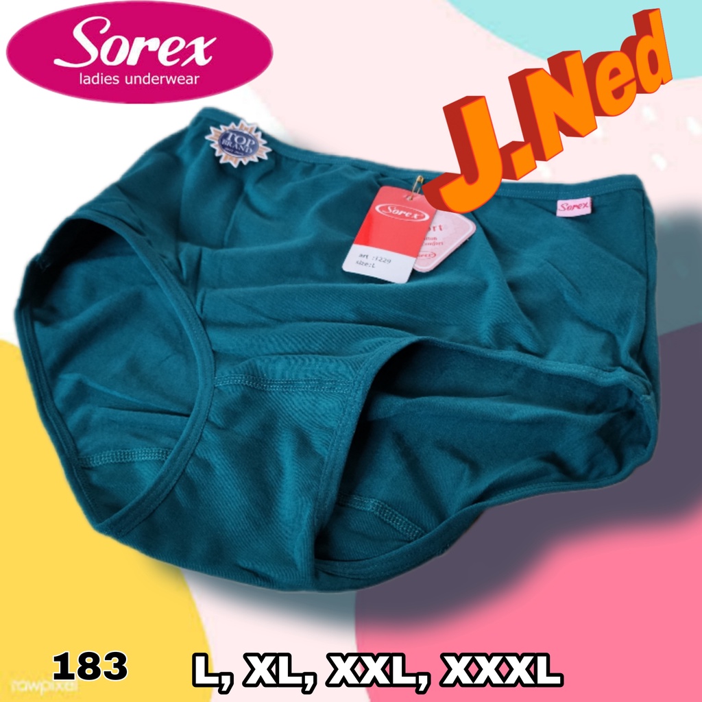 J183 CD WANITA SOREX CELANA DALAM WANITA SOREX SIZE  L - XXXL