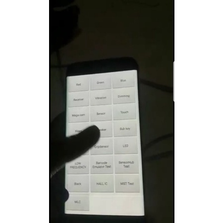 LCD S7 EDGE ORI COPOTAN RETAK MANIS