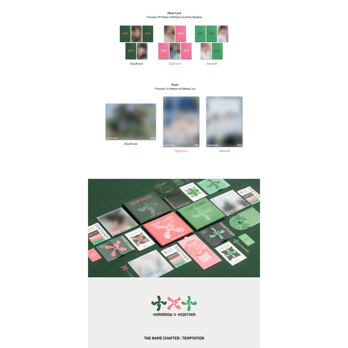 TXT - Album The Name Chapter : TEMPTATION (online POB)