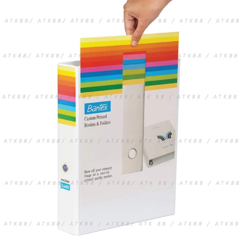 

BANTEX INSERT RING BINDER 2 RING 65MM A4 #8562 TERLARISS...,,,,,