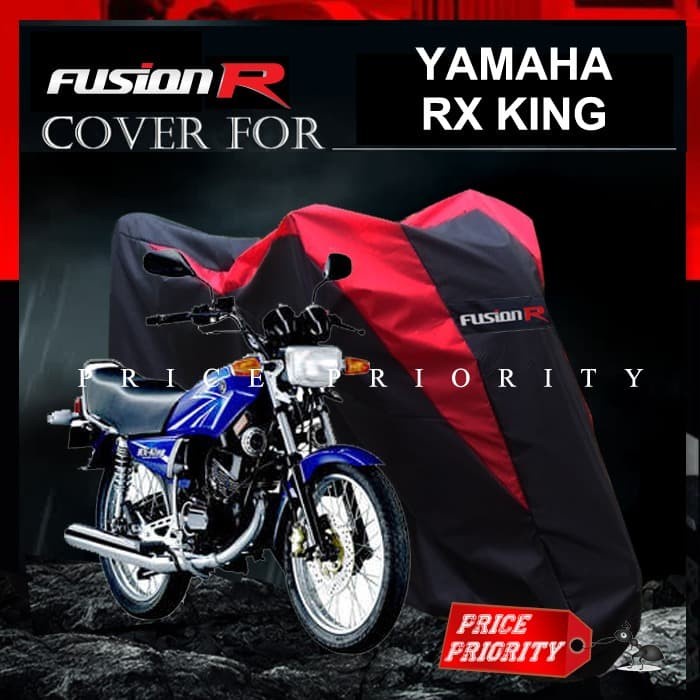 COVER MOTOR / SARUNG MOTOR YAMAHA RX KING WATERPROOF MERK FUSION R