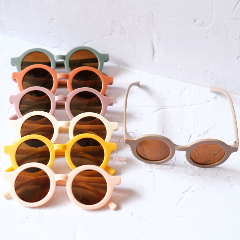 KACAMATA ANAK UNISEX (KACAMATA BULAT ANAK LAKI/PEREMPUAN)