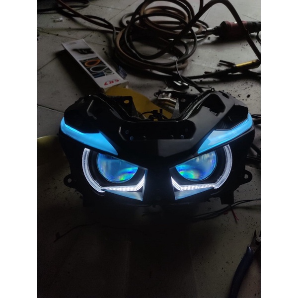 Paketan projie biled aes turbo experience/orios fusion vario125/150 led old