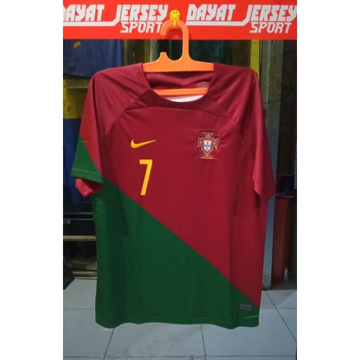 Jersey Portugal home PD 2022 nameset RONALDO