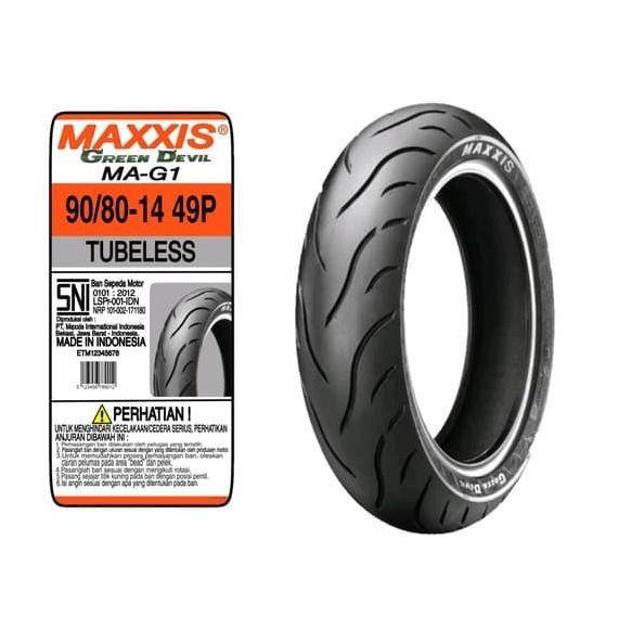 Ban Maxxis Green Devil 90/80-14