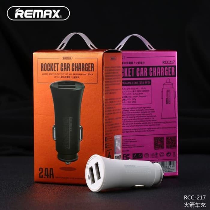 Remax Rocket Car Charger RCC217 2.4A