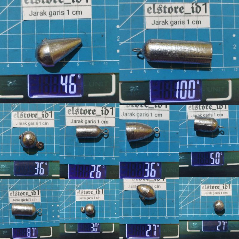 Timah Pancing Timbel Pemberat Besar 27 sampai 100 gram seri B6 C10 K 2 3 4 5 6 R5 T4 mancing untuk arus deras