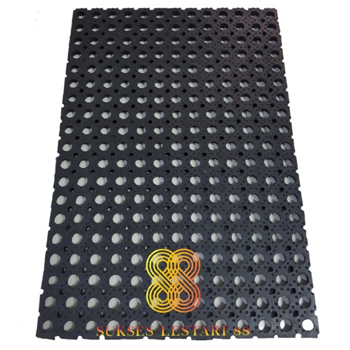 Keset Karpet Karet Anti Slip Kamar Mandi 50 x 75 Tebal - UBO