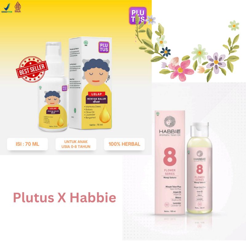 [Bundling] Habbie Minyak Telon dan Plutus