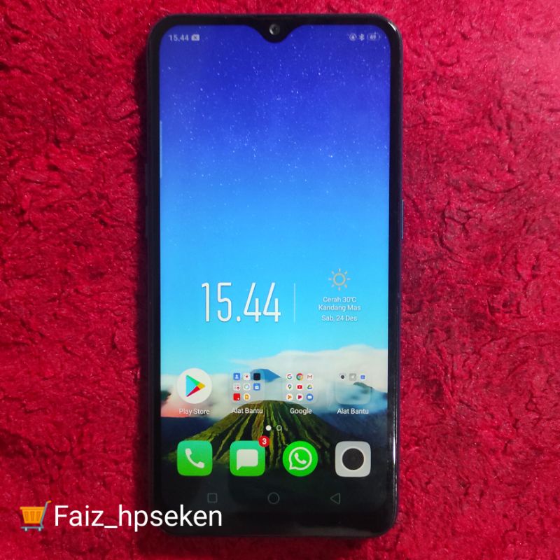 Oppo A7 Ram 4/64 4g Handphone Android Second Normal