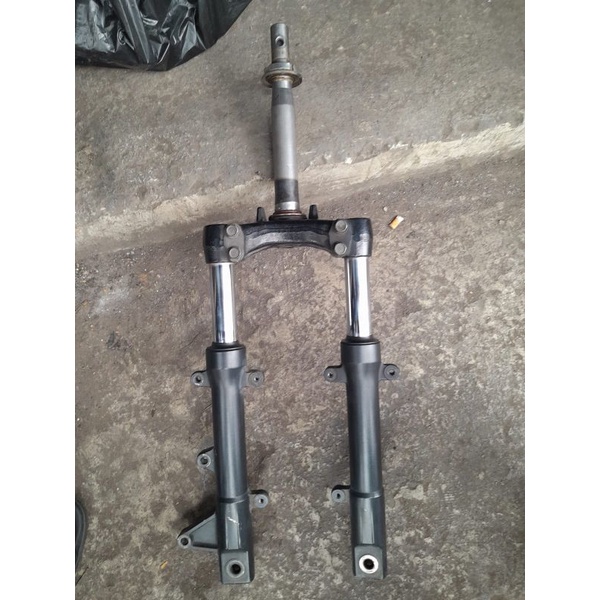 Jual Shockbreaker Depan Set Segitiga Supra Gtr Fi Original Copotan