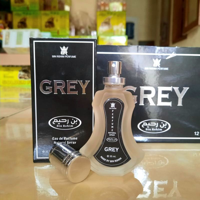 GREY Parfum Spray 35ml EDP Eau De Parfume Bin Rohim