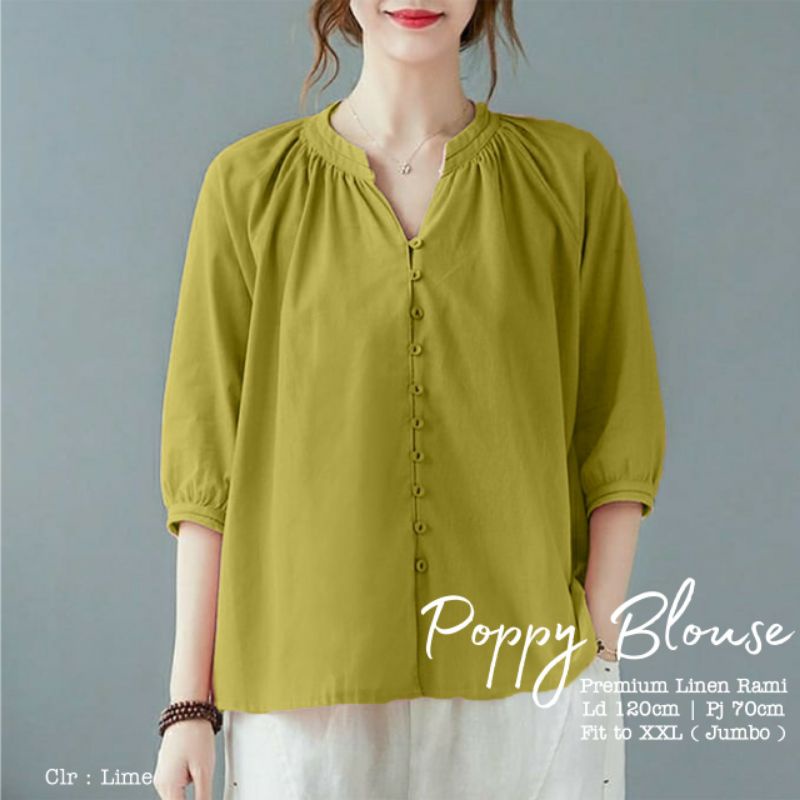 POPPY BLOUSE WANITA TERBARU