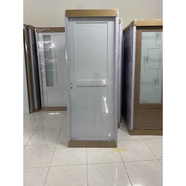 Pintu pvc uv premium double pannel 80x210