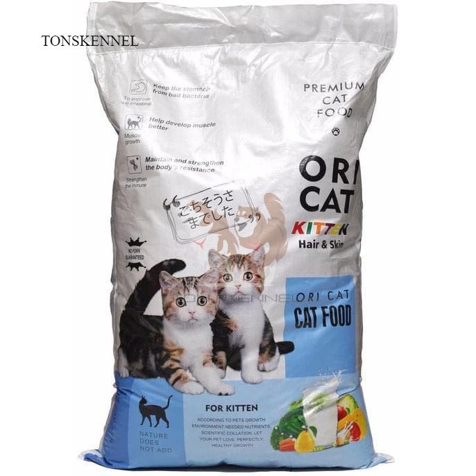 KHUSUS EKSPEDISI - ORI CAT FOOD PREMIUM ORICAT KITTEN 20KG REPACK FOR KITTEN orycat Ory Cat Makanan Anak Kucing 20 KG