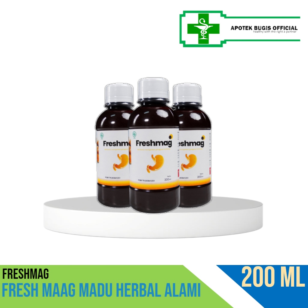 Freshmag - Fresh Maag Presmag Madu Herbal Alami Atasi Masalah Lambung Gerd Infeksi Lambung Magh Kronis Penambah Nafsu Makan