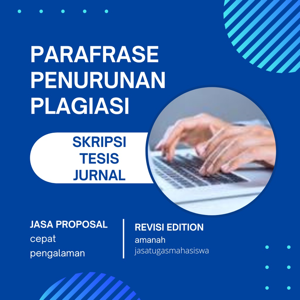 PENURUNAN PLAGIASI PARAFRASE KATA/Skripsi Jurnal Makalah