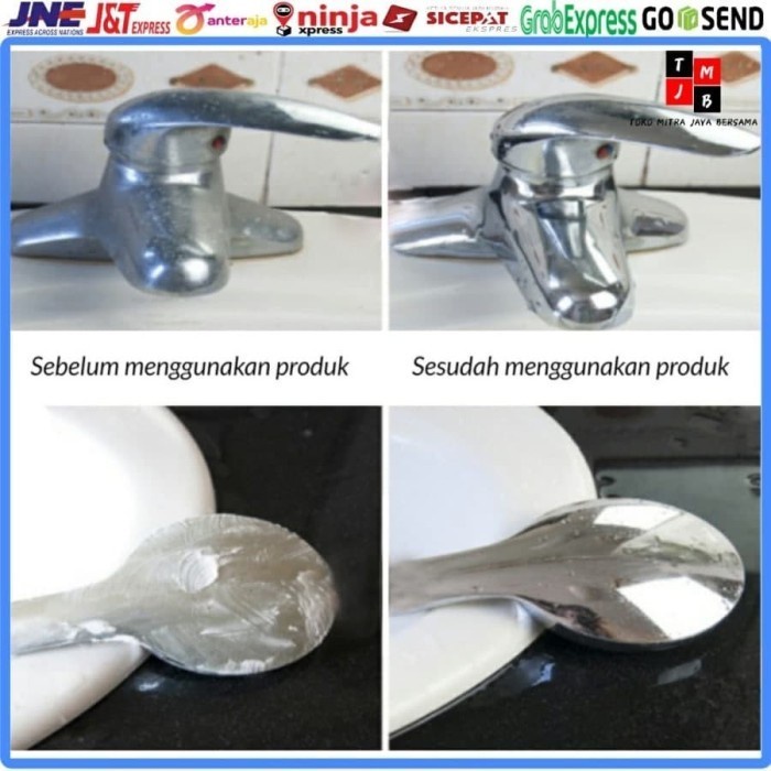 Korean Cleaner Beauty Pembersih Stainless Steel Panci Noda Gosong - YS Shop