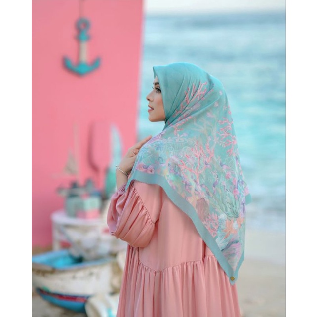 mermaid scarf by Button Scarves