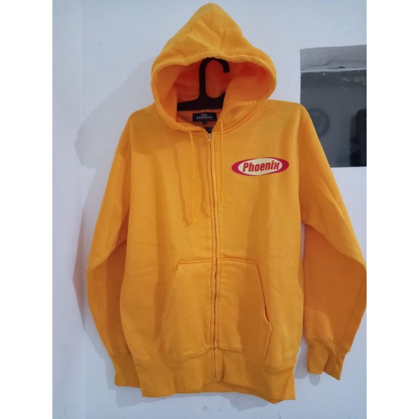 hoodie kuning mustard